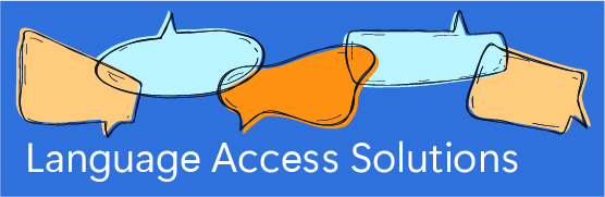 Language access solutions, Talk Bubble Vectors by Vecteezy